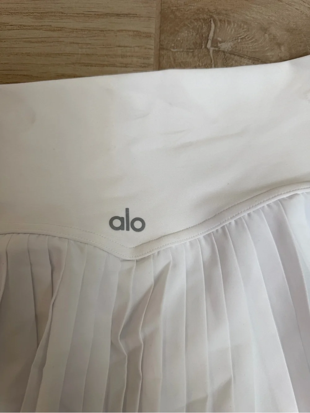 NWT ALO Yoga Grand Slam Logo Tennis Skirt